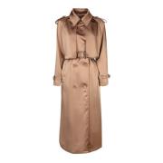 Beige Trench Coat Herno , Beige , Dames