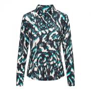 Overhemd met lange mouwen, effen kleur &Co Woman , Multicolor , Dames