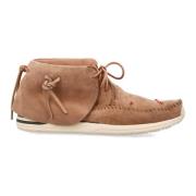 Kameel Sneakers Lhamo-Folk Stijl visvim , Brown , Heren