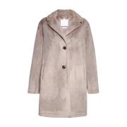 Faux Fur Coat Rich & Royal , Gray , Dames