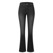 Dream Boot Authentic Jeans MAC , Black , Dames