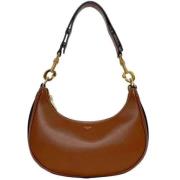 Pre-owned Leather celine-bags Celine Vintage , Brown , Dames