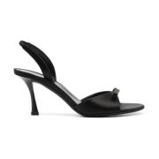 Zwarte Sandalen met 4G Motief Givenchy , Black , Dames