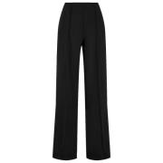 Zwarte Naad Broek Zusss , Black , Dames