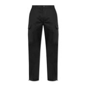 Broek met zakken Moncler , Black , Heren