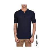 Polo Shirt met knoopsluiting Xagon Man , Blue , Heren