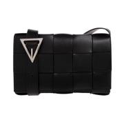 Cassette Medium schoudertas Bottega Veneta , Black , Heren