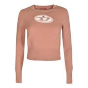 Trendy Sweater Selection Diesel , Brown , Dames