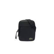 Heren Zwarte Crossbodytas Lacoste , Black , Heren