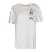 Stijlvolle T-shirts en Polos Moschino , White , Dames