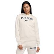 Logo Hoodie Sand Must-Have Nike , Beige , Dames