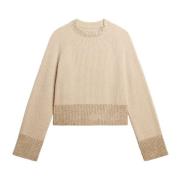 Sterren Sweaters Golden Goose , Beige , Dames