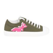 Veterschoenen Ronde Neus Leer Patrizia Pepe , Green , Dames