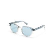 Lemtosh SUN Light Blue Grey Sunglasses Moscot , Blue , Unisex