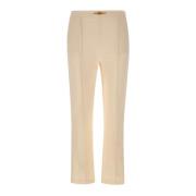 Beige Broek Elisabetta Franchi , Beige , Dames