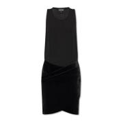 Jurk met uitsnijding Emporio Armani , Black , Dames