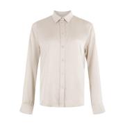 Knoopblouse Moscow , Beige , Dames