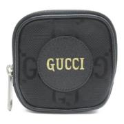 Pre-owned Nylon pouches Gucci Vintage , Black , Dames