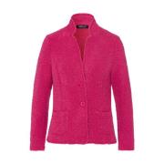 Gebreide Blazer Frank Walder , Pink , Dames