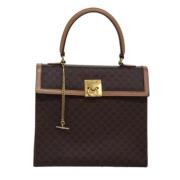 Pre-owned Canvas celine-bags Celine Vintage , Brown , Dames