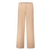 Gestreepte pantalon met zakken Betty & Co , Beige , Dames