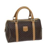 Pre-owned Canvas travel-bags Celine Vintage , Brown , Dames