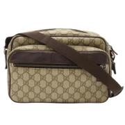 Pre-owned Canvas gucci-bags Gucci Vintage , Brown , Dames