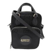 Pre-owned Leather shoulder-bags Gucci Vintage , Black , Dames