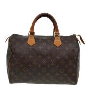 Pre-owned Canvas louis-vuitton-bags Louis Vuitton Vintage , Brown , Da...