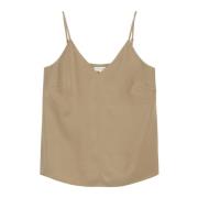 Spaghetti strap top regular Marc O'Polo , Brown , Dames