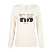 Lange Mouw Top Eline Zoso , Beige , Dames