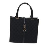 Pre-owned Canvas gucci-bags Gucci Vintage , Black , Dames