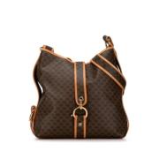 Pre-owned Canvas celine-bags Celine Vintage , Brown , Dames