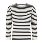 Long Sleeve Tops Saint James , White , Heren