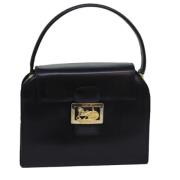 Pre-owned Leather handbags Celine Vintage , Black , Dames