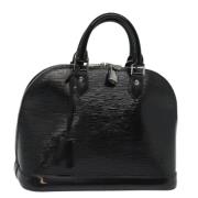 Pre-owned Leather louis-vuitton-bags Louis Vuitton Vintage , Black , D...