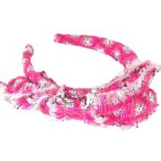 Pre-owned Fabric hair-accessories Chanel Vintage , Pink , Dames