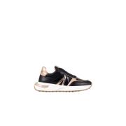 Zwarte Koper Runner Sneakers Alexander Smith , Black , Dames