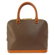 Pre-owned Canvas celine-bags Celine Vintage , Brown , Dames