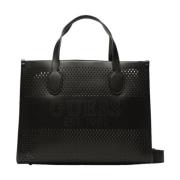 Geperforeerde Handtas Katey Guess , Black , Dames