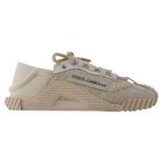 Nylon sneakers Dolce & Gabbana , Beige , Dames