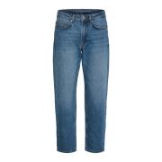 Mommy High Tapered Jeans Medium Blue My Essential Wardrobe , Blue , Da...