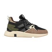 Vintage-geïnspireerde Sneaker met Modern Design Munich , Multicolor , ...