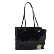 Pre-owned Leather totes Fendi Vintage , Black , Dames