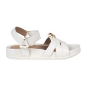 Stijlvolle Velcro Sandalen Liu Jo , White , Dames