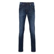 George Denim Jeans Dondup , Blue , Heren