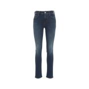 Skinny Jeans Kimberly Logo Details Italië Jacob Cohën , Blue , Dames