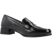 Klassieke Mocasin Loafers Pitillos , Black , Dames