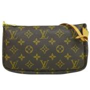 Pre-owned Canvas louis-vuitton-bags Louis Vuitton Vintage , Brown , Da...