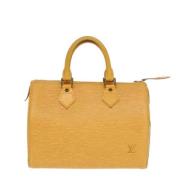 Pre-owned Leather louis-vuitton-bags Louis Vuitton Vintage , Yellow , ...